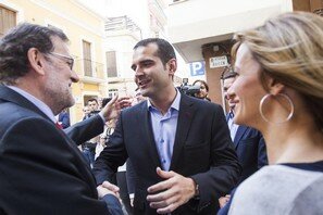 13-5-2016 alcalde y Rajoy con Susana Grisso