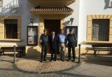 Visita subdelegado de gobierno a Canjáyar