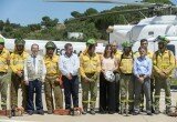 La Presidenta de la Junta de Andalucía, Susana Díaz, presenta en Aznalcóllar (Sevilla) el dispositivo para la prevención y extinción de incendios forestales, Plan INFOCA 2017( 06/06/17)Foto: OPJA -GC Fotografía oficial de la Junta de Andalucía, se pone a disposición solamente para su publicación por las organizaciones de noticias y/o para la impresión de uso personal por parte del sujeto (s) de la fotografía. La fotografía no puede ser manipulada de ninguna manera y no se puede utilizar en materiales comerciales o políticos, los anuncios, productos, promociones que de alguna manera sugieran aprobaciçón o respaldo de la Junta de Andalucía.