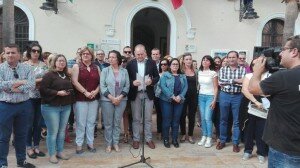 171023 Foto concentracion silenciosa Cuevas Almanzora