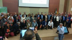 171118 Ábalos con militantes homenajeados