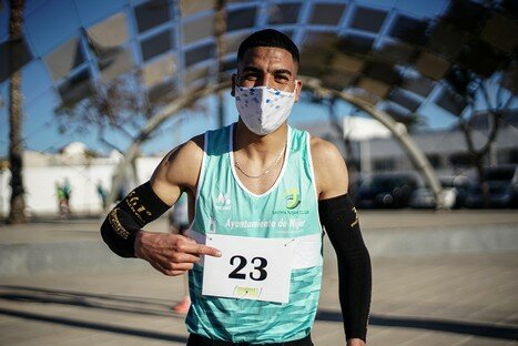 201227 Ahmed Ouslimane, ganador masculino