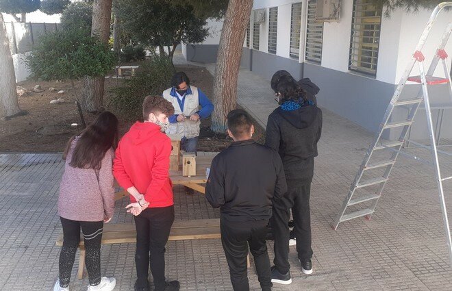 Alumnos del instituto de Pulpí conmemoran el Día Mundial de la Educación Ambiental