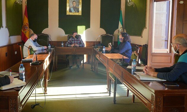 reunion ual ayuntamiento de berja reforestacion