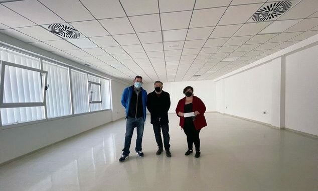 19-2-2021 Diego Cruz visita nueva escuela de adultos de la cañada 2