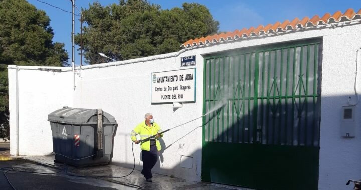 Bando alcalde autorización de baldeo