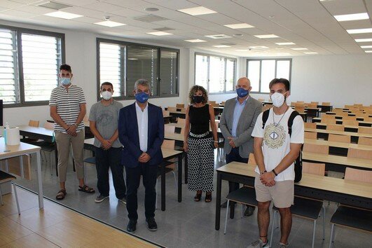 FOTO 1 SEPTIEMBRE 10 2021 INAUGURACIÓN AULAS EN CIENCIAS SALUD