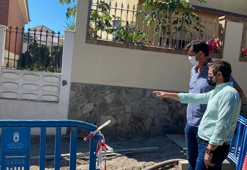 MEJORA DE LA ACCESIBILIDAD EN CALLE SANTA MONICA Y SONORA DE AGUADULCE